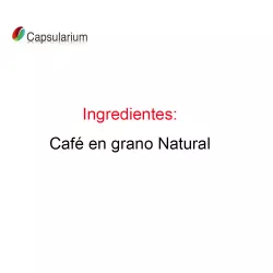 Valor nutricional Marcilla Puro Arábica Expresso.