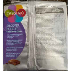 Chocolate Milka 8 Tdisc para el sistema de capsulas Tassimo