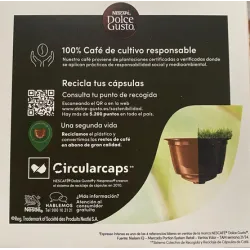 Café espresso Intenso 16 unidades Dolce Gusto