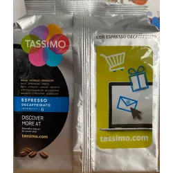 Tassimo descafeinado LOR 16 servicios