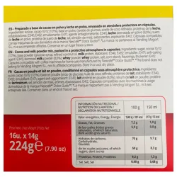 Chocolate compatibles con Dolce Gusto  Kfetea 16 cápsulas