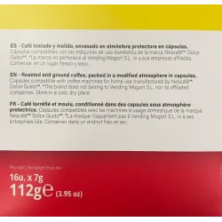 Espresso Kfetea 3 cajas de 16 capsulas compatibles Dolce Gusto