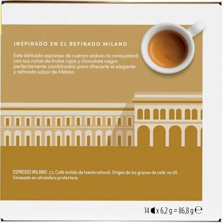 Inspirazione Italiana espresso Milano 14 cápsulas