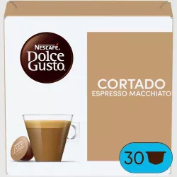 Cortado Espresso Macchiato. Dolce Gusto 30 cápsulas magnum