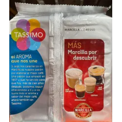 Descafeinado Marcilla Tassimo 5 cajas de 16 cápsulas de café