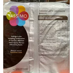 Baileys Latte Macchiato Tassimo 8 servicios
