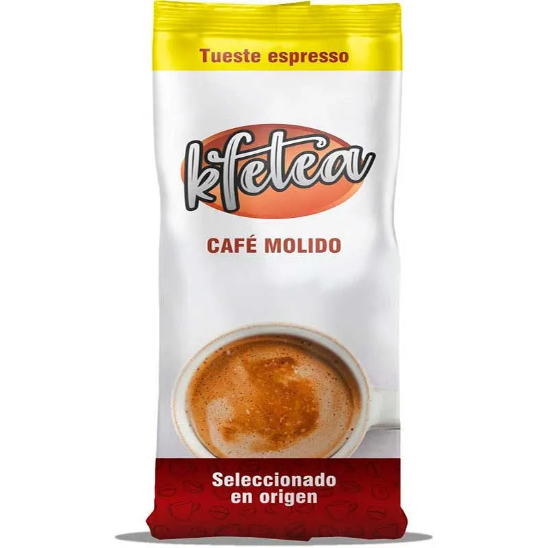 Kfetea Natural café molido Intenso 250 Gramos Kfetea Natural café molido Intenso 250 Gramos