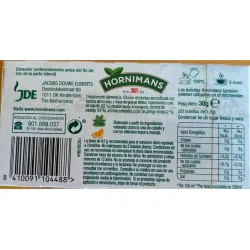 VALOR NUTRICIONAL INFU DREN INFUSIONES HORNIMANS
