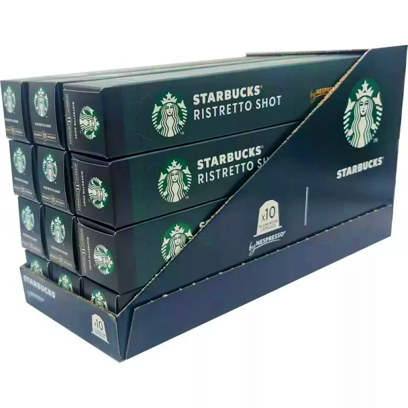Ristretto Shot Master 12 tubos Nespresso Starbucks intensidad 11 Ristretto Shot Master 12 tubos Nespresso Starbucks intensidad 11
