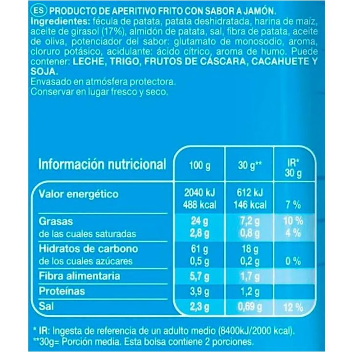 VALOR NUTRICIONAL PAPADELTA GREFUSA