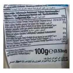 VALOR NUTRICIONAL CHOCOBUM