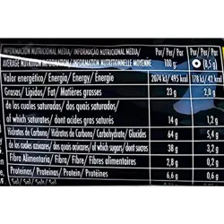 valor nutricional filipinos chocolate blanco