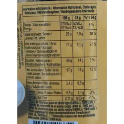 valor nutricional surtido mini toblerones