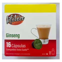 Ginseng  Kfetea 3 cajas de 16 capsulas compatibles Dolce Gusto