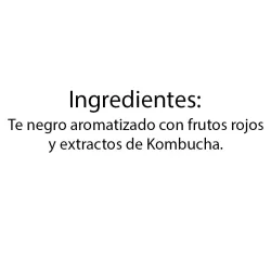 valor nutricional te negro kombucha frutos rojos