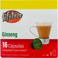 Ginseng compatibles con Dolce Gusto de Kfetea, 16 cápsulas
