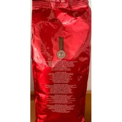 Lucaffé Pulcinella café en grano 1 kg de café de Italia Reverso