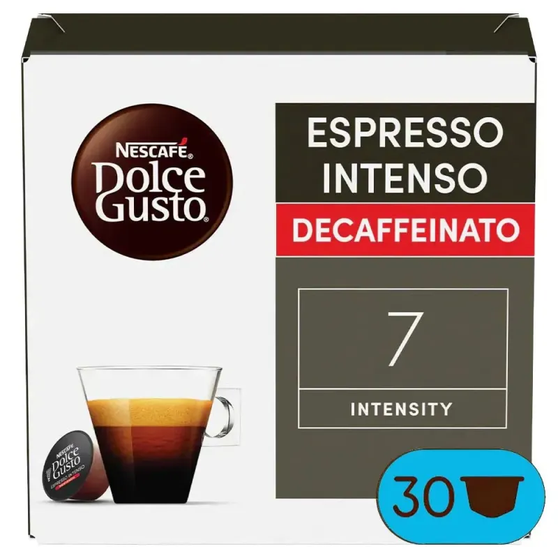 Descafeinado Espresso Intenso Magnum 30 cápsulas  Dolce Gusto