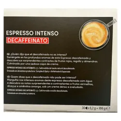 VALOR NUTRICIONAL DESCAFEINADO ESPRESSO INTENSO MAGNUM