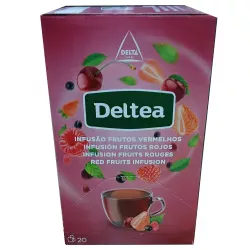 Infusión de Frutos Rojos Deltea 20 bolsitas individuales