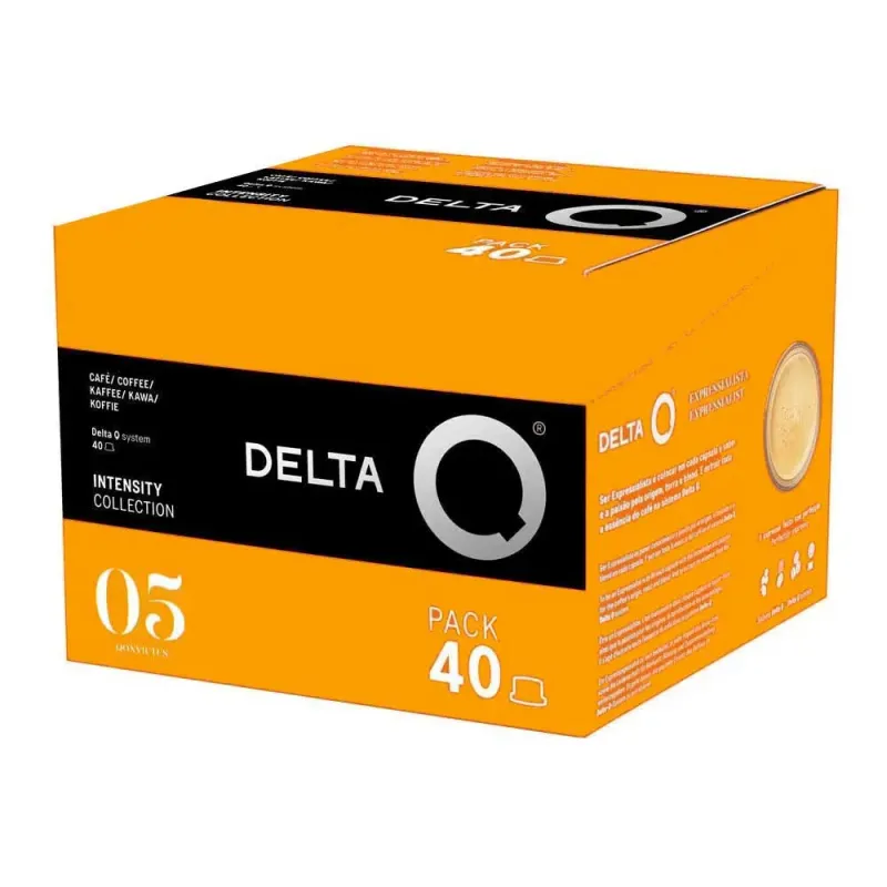 Pack XL Qonvictus Espresso intensidad 5, 40 cápsulas Delta Q Pack XL Qonvictus Espresso intensidad 5, 40 cápsulas Delta Q