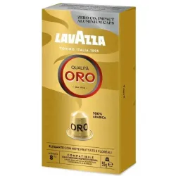 Cápsulas Lavazza Qualitá Oro para cafeteras Nespresso