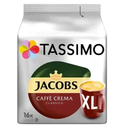 Café Crema  Classico  Jacobs  16 servicios para Tassimo