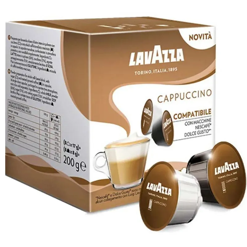 Cappuccino Lavazza 16 cápsulas Dolce Gusto Cappuccino Lavazza 16 cápsulas Dolce Gusto