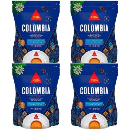 4 Unidades de Café molido Colombia Delta Cafés 220 gr. (880 gr)