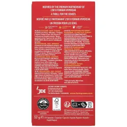 etiqueta y composicion Ristretto Maranello, Passione Rossa 10 cápsulas Nespresso L'or