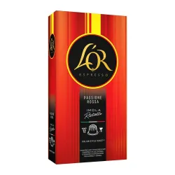 Ristretto Imola, Passione Rossa 10 cápsulas Nespresso L'or