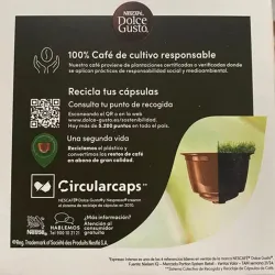 Ingredientes espresso intenso Dolce Gusto