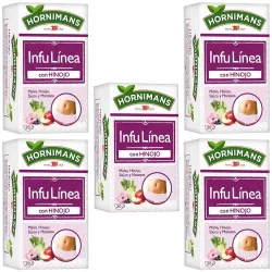 5 cajas de InfuLinea con Hinojo Hornimans 20 infusiones 8410091024915