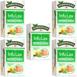 5 cajas de InfuLax con Hojas de Sen Hornimans 20 infusiones 8410091061309
