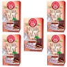 5 cajas de Infusión con sabor a Cacao Pompadour 18 bolsitas  8412900706814
