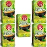 5 cajas de  Té verde Matcha Pompadour 20 infusiones 8412900401351