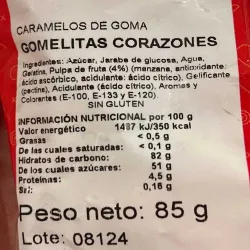 valor nutricional gomellitas corazones fiesta