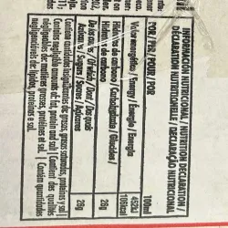 valor nutricional flax xl sabor piruleta fiesta