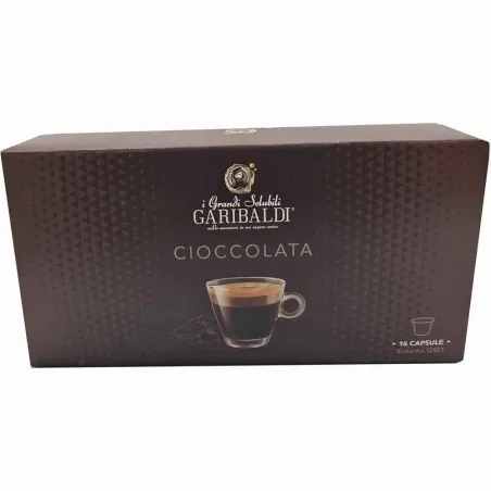 Cioccolata sistema GM3 16 CÁPSULAS Para cafetera eclissi