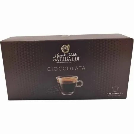 Cioccolata sistema GM3 16 CÁPSULAS Para cafetera eclissi