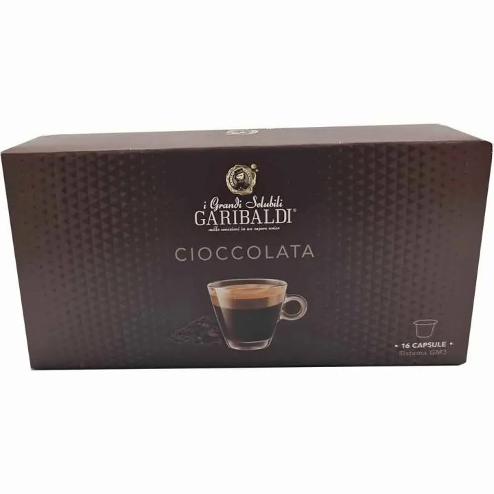Cioccolata sistema GM3 16 CÁPSULAS Para cafetera eclissi