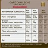 VALOR NUTRICIONAL CAFÉ CON LECHE DESCAFEINADO DOLCE GUSTO