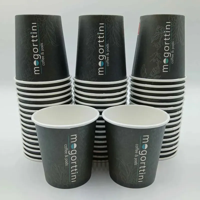Surtido vasos papel 4 Oz 120 ml diseño Mogorttini 50 unidades Surtido vasos papel 4 Oz 120 ml diseño Mogorttini 50 unidades
