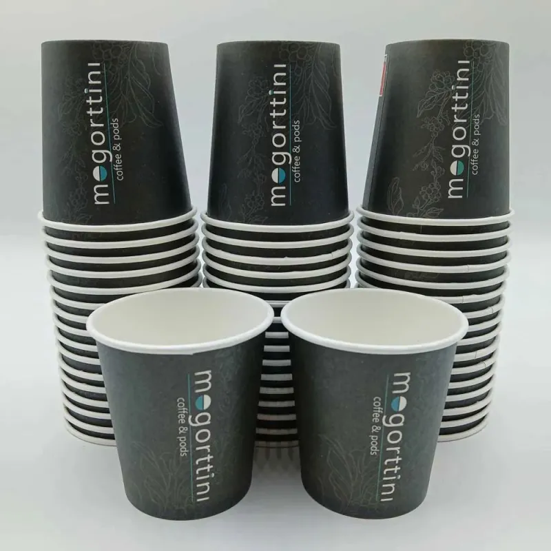 Surtido vasos papel 4 Oz 120 ml diseño Mogorttini 50 unidades Surtido vasos papel 4 Oz 120 ml diseño Mogorttini 50 unidades
