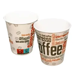 Vasos de Papel para Café Diseño Coffee 6/7 onzas 165ml 50 unidades