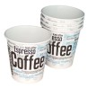 Vasos de Papel para Café Diseño Coffee 6/7 onzas 110ml 50 unidades
