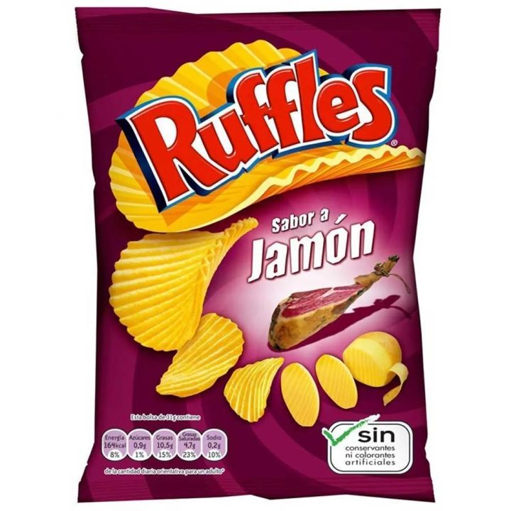 Ruffles Matutano 45 gr. 20 paquetes.