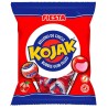 KOJAK CEREZA Caramelo con palo relleno de chicle , bolsa 7 caramelos