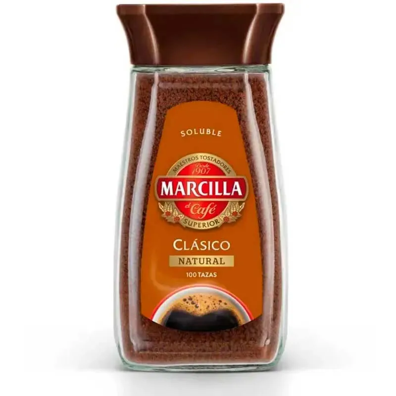 Café Marcilla Natural instantaneo tarro 200 gr. Café Marcilla Natural instantaneo tarro 200 gr.