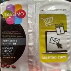 Fortissimo Tassimo Intensidad 10 L'OR: Sabor Intenso
